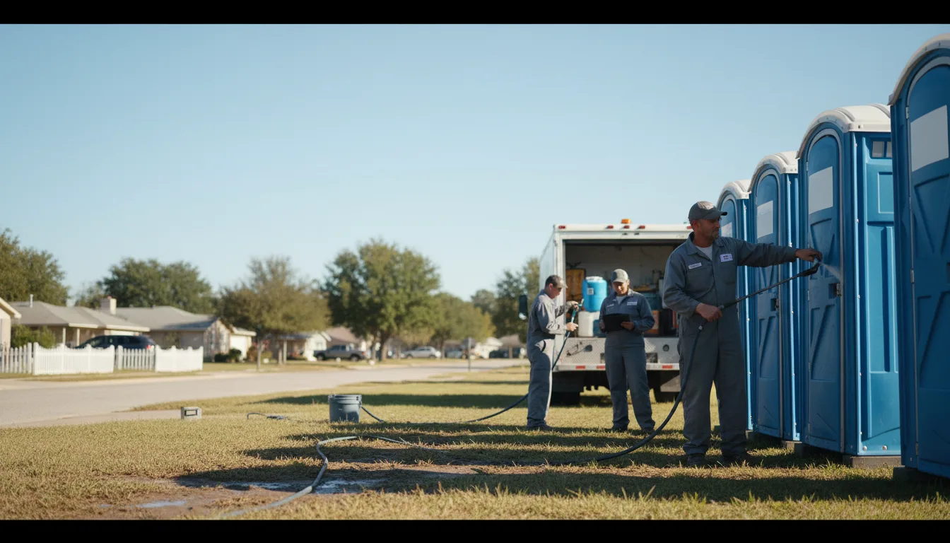 Long-Term Portable Toilet Rental in Roxton, TX near me